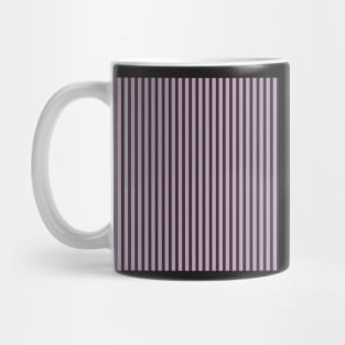 "Temptress" Stripe by Suzy Hager     Violet and Brown Mug